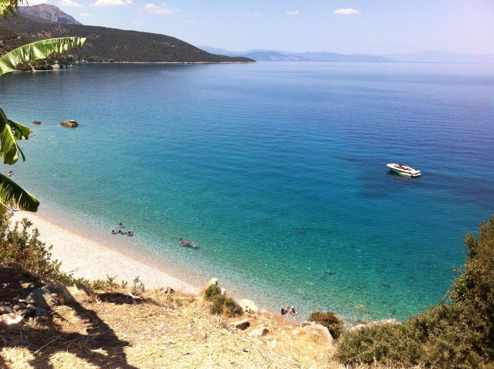 Villa In Kalloni Direkt Am Meer, Tolle Aussicht المظهر الخارجي الصورة