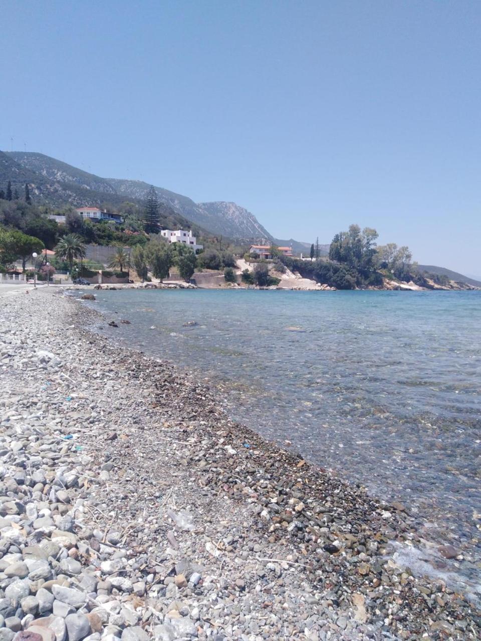 Villa In Kalloni Direkt Am Meer, Tolle Aussicht المظهر الخارجي الصورة