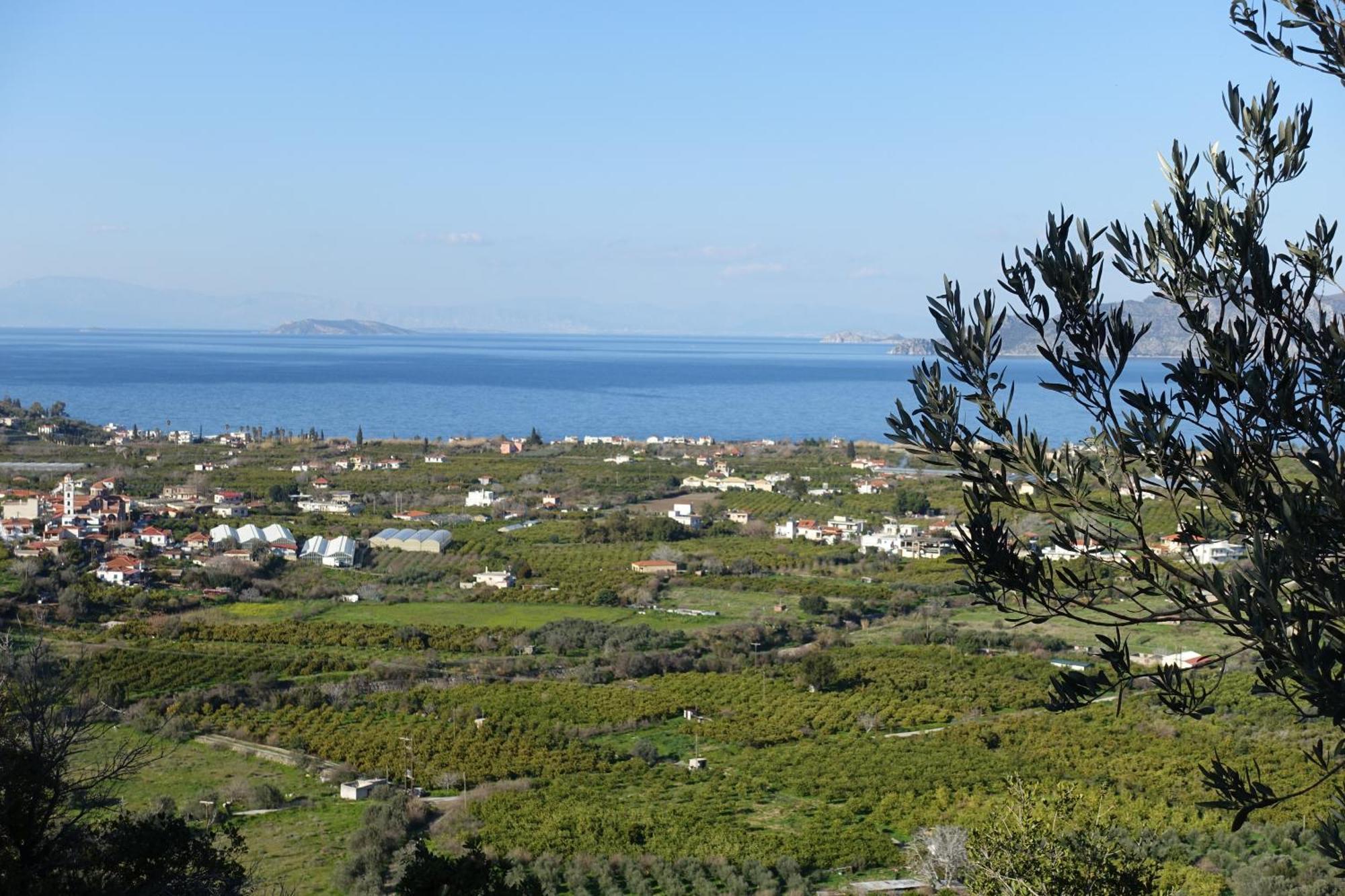Villa In Kalloni Direkt Am Meer, Tolle Aussicht المظهر الخارجي الصورة